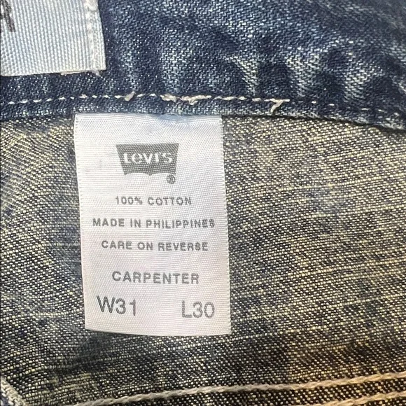 Levi's Women's Carpenter Distressed Jeans - Picture 5 of 5